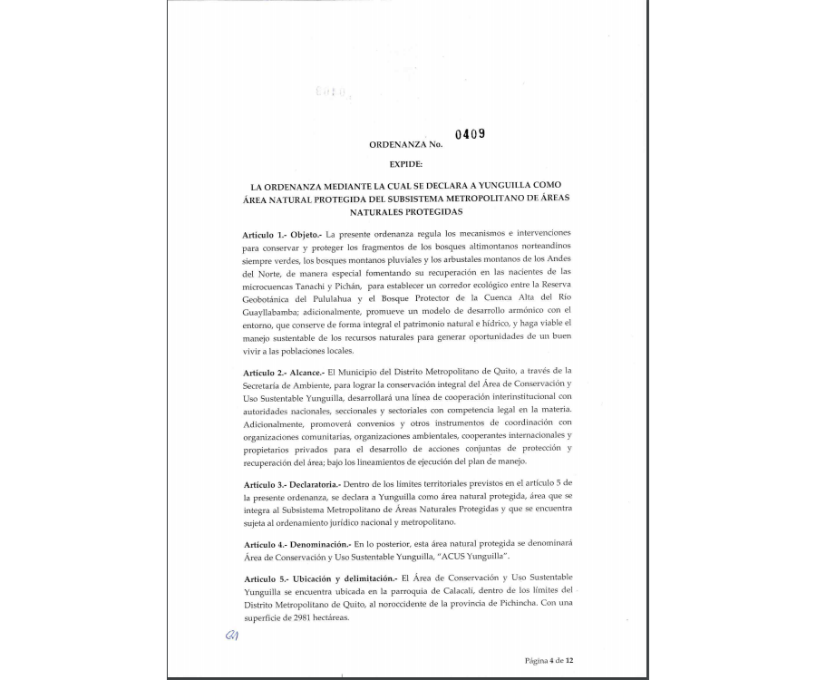 ACUS Noroccidentales Yunguilla 1