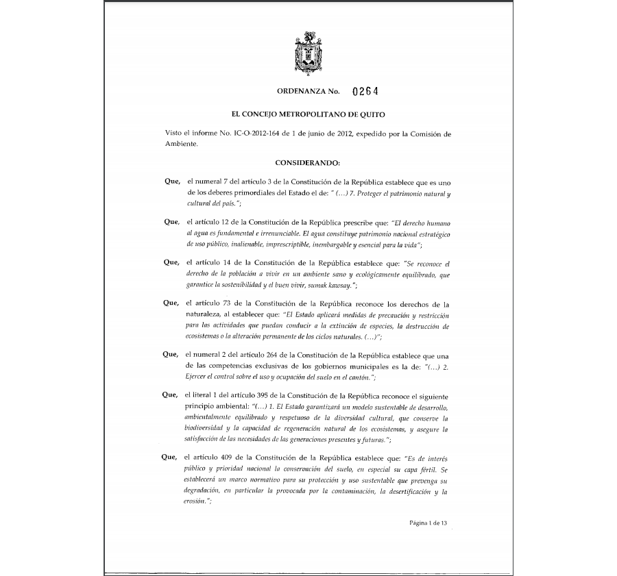 ACUS Noroccidentales Pachijal